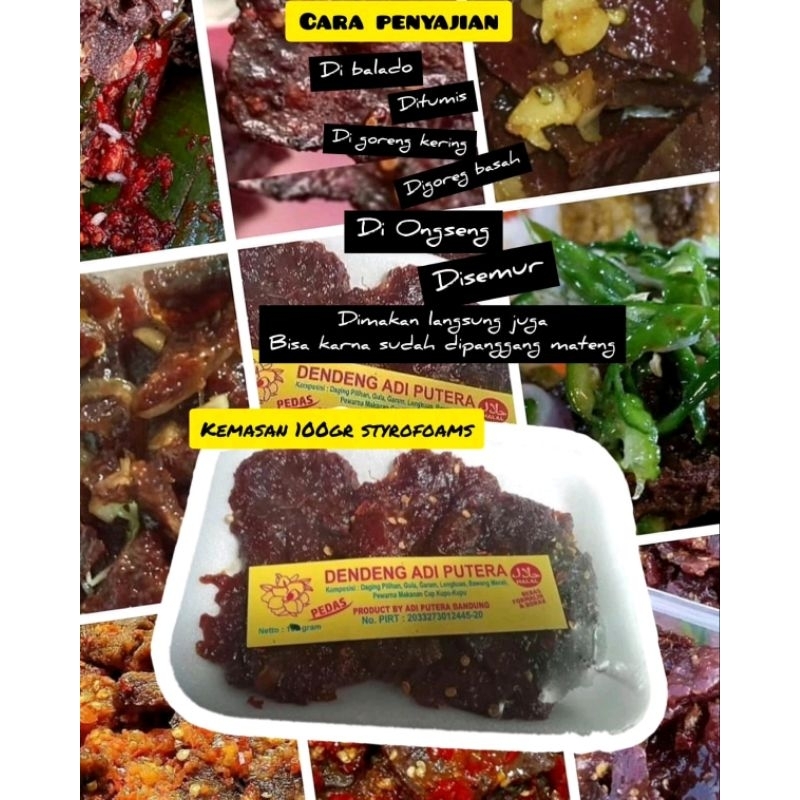 

Dendeng daging sapi asli Bandung