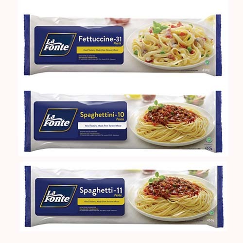 

La fonte spaghetti 450gr / la fonte fettuccine 450gr