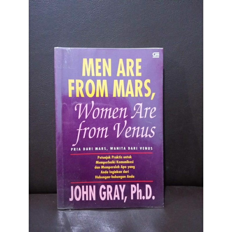 MEN ARE FROM MARS, Women Are From Venus