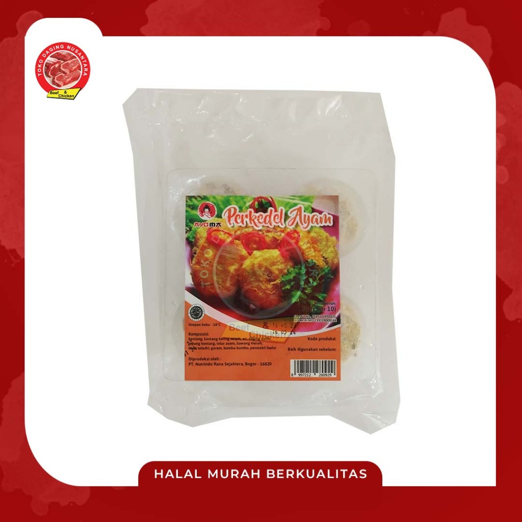 

AYOMA PERKEDEL AYAM 300 GR