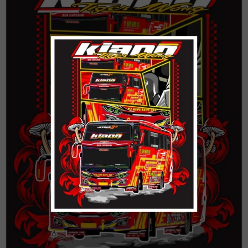 

(free sticker)CETAK STICKER BUSMANIA 5 PCS KIANO HOLOGRAM TERMURAH