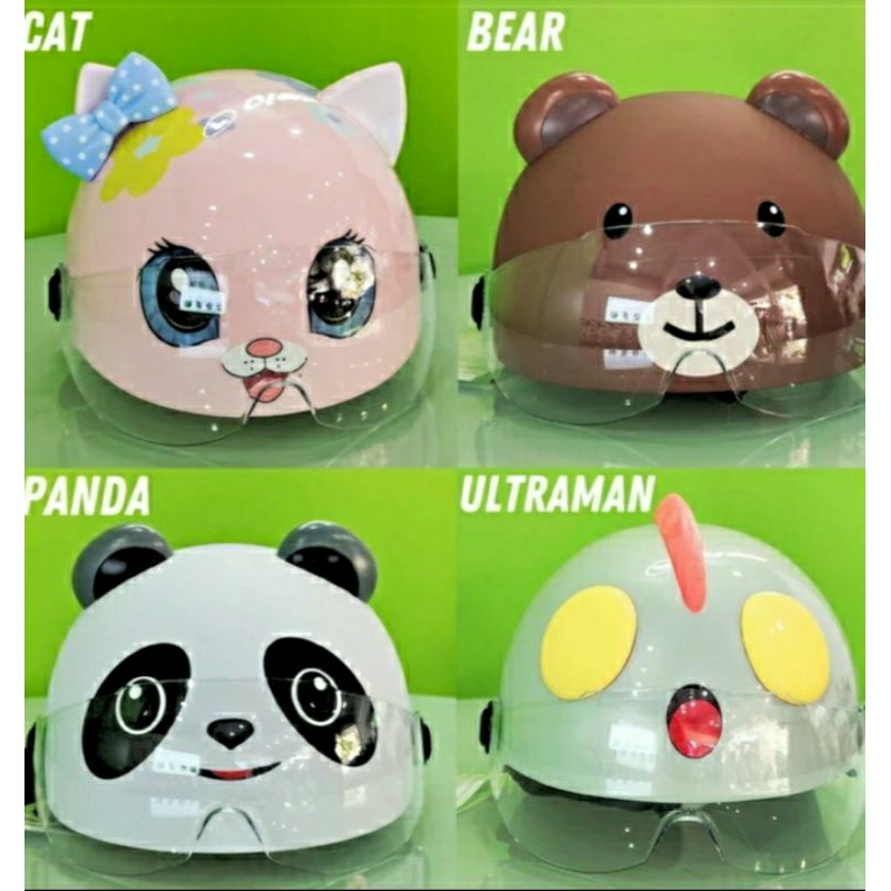 Helm Sepeda Helm Karakter Unisex Helm Sepeda Ofero Lucuu