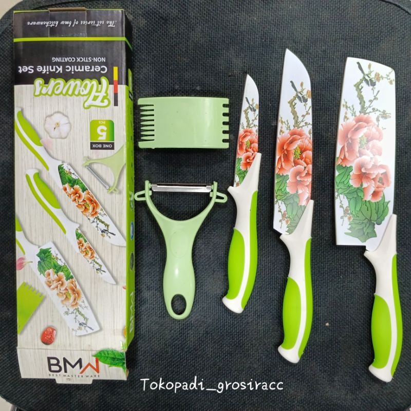PISAU SET BUNGA/ KNIFE SET FLOWER MULTIFUNGSI