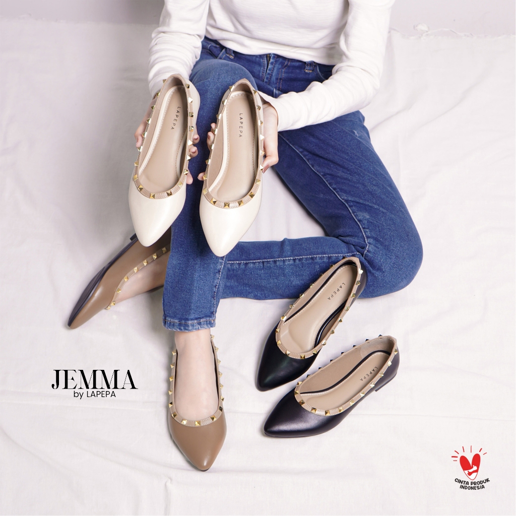LAPEPA SANDAL - tipe JEMMA Sepatu Wanita Flatshoes