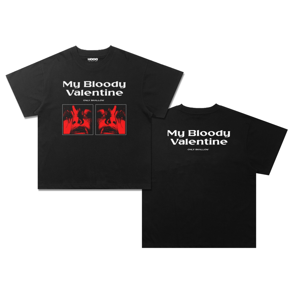 Kaos Band My Bloody Valentine Only Shallow Oversize Vintage my bloody valentine t-shirt