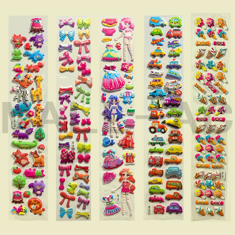 

Stiker Kartun Anak Stiker 3D Anak Sticker Lucu Reward