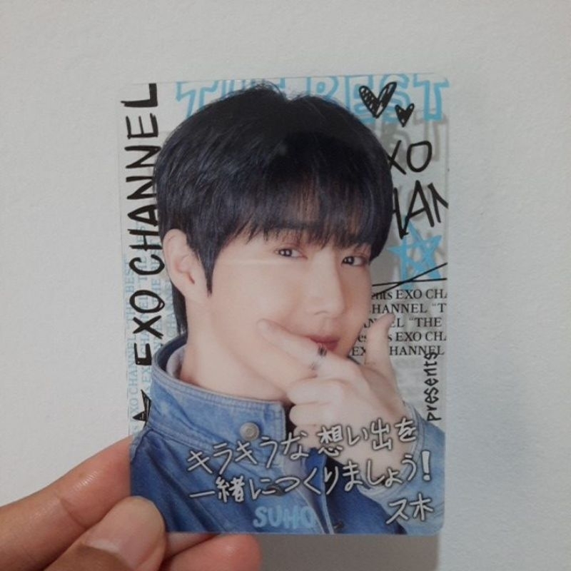 Official Photocard (Clear Card) - Suho EXO THE BEST JAPAN