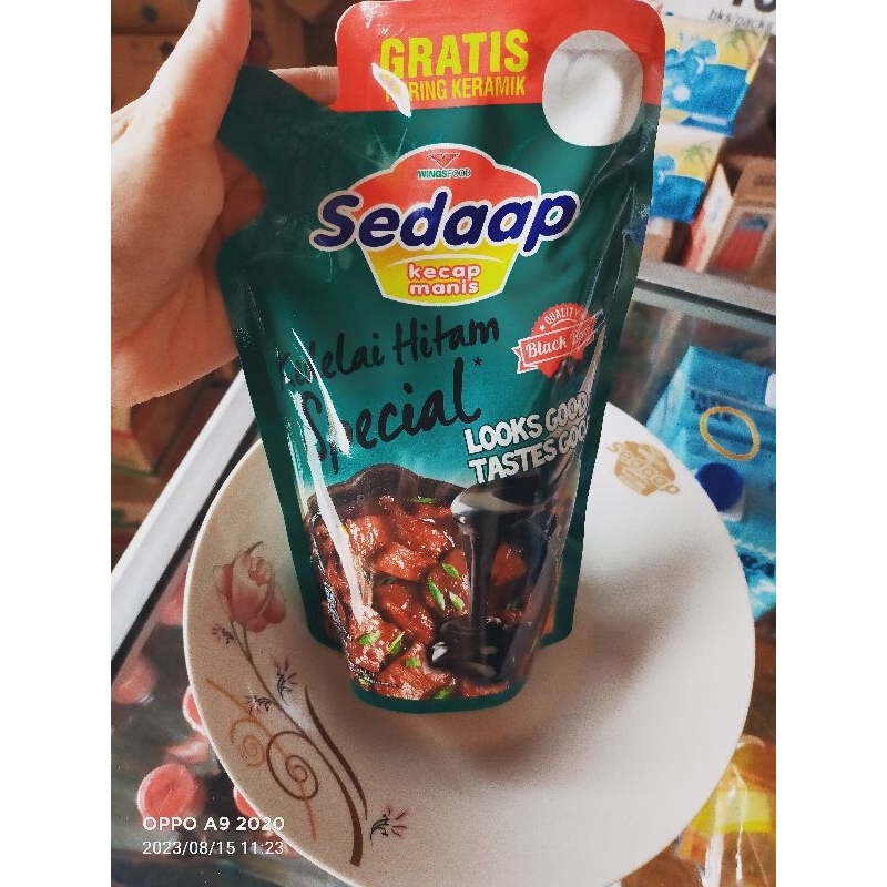 

kecap sedap bonus piring