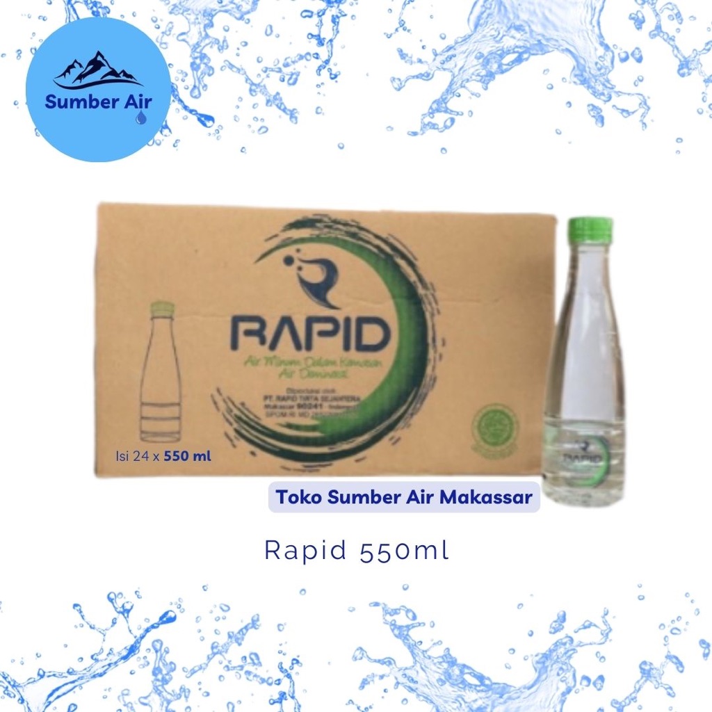 

Air Demineral Rapid 550ml (1 Dus/Karton)