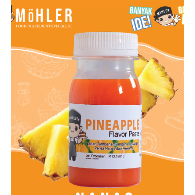 

Perisa Makanan Minuman Es MOHLER Pasta perisa pewarna NANAS / PINEAPPLE