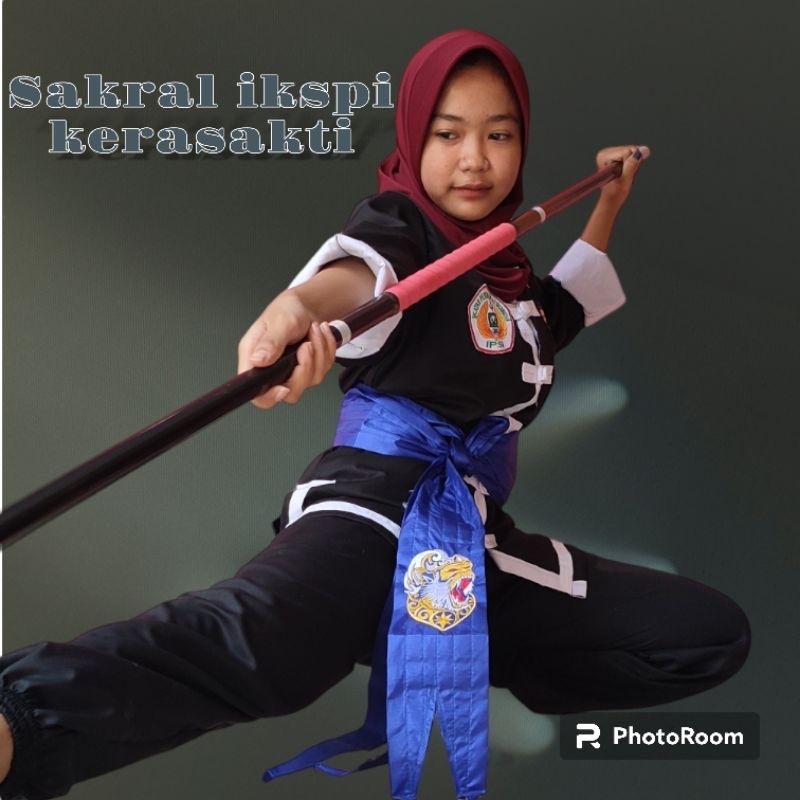 Paket Lengkap SAKRAL Silat IKSPI Kerasakti + Sabuk - Ready Stock IKSPI IKSPI KERASAKTI, SAKRAL / SER