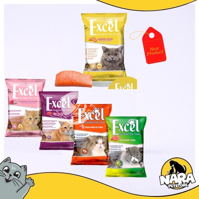 Excel Makanan Kucing 500gr