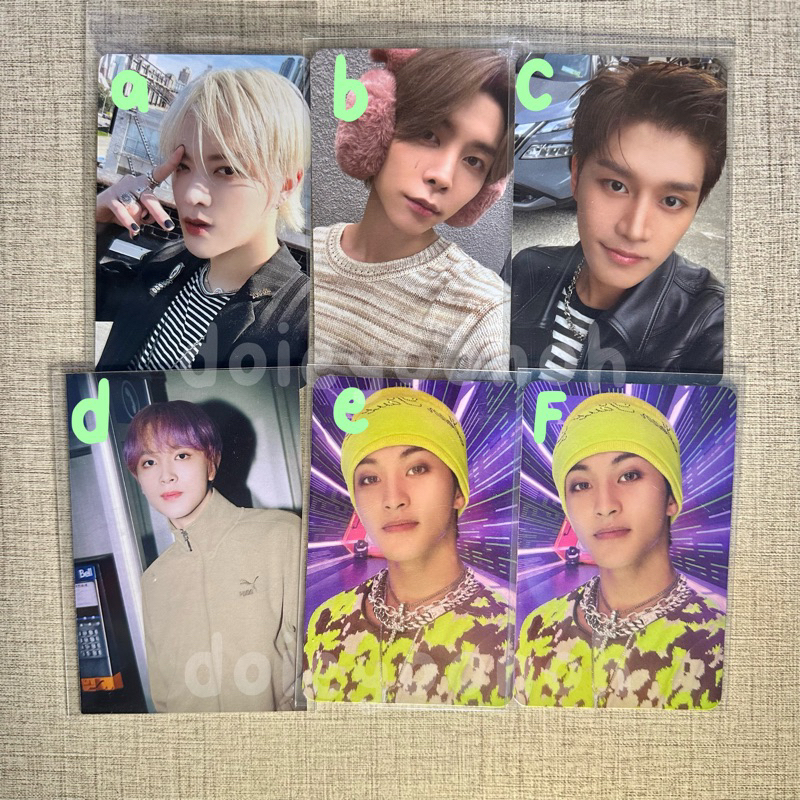 [READ DESC] Photocard PC NCT 127 2 baddies Ayyo TC Puma Mark Yuta Johnny Taeil Haechan
