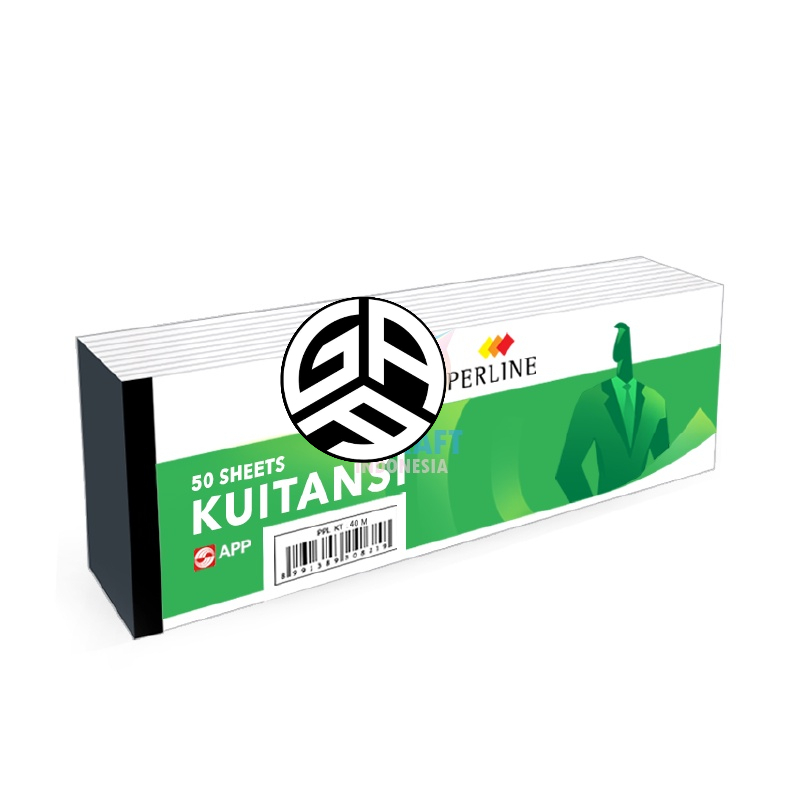 

Buku Kwitansi Kecil PAPERLINE KT-40-M Kuitansi Mini isi 40 Lembar