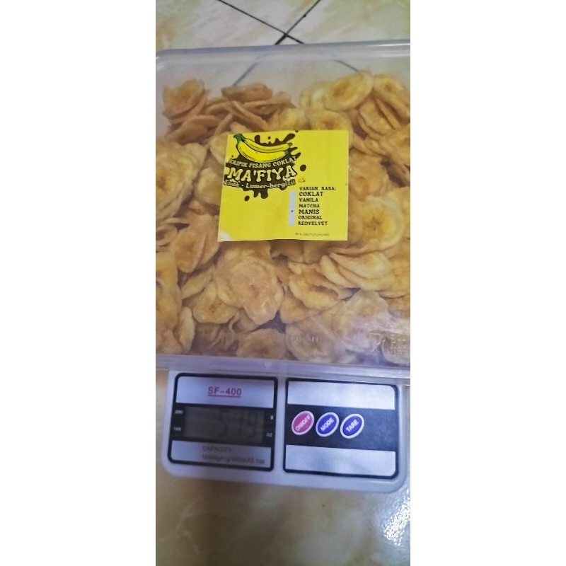 

kripik pisang manis 500gr
