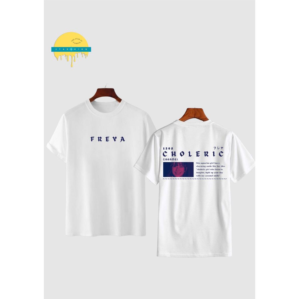 T-SHIRT FREYA JKT48 || BAJU FREYA JKT48 || KAOS SABLON CUSTOM