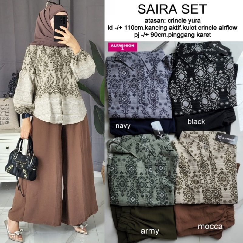 SAIRA ONE SET ORI ALFASHION SOLO