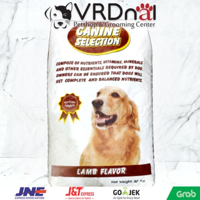 Dogfood Canine Selection Lamb 20kg