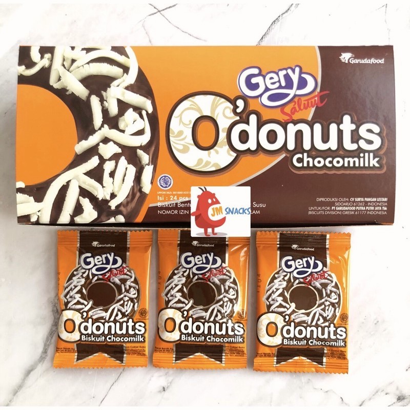 

Gery O Donut 8gr Satuan - biskuit donut