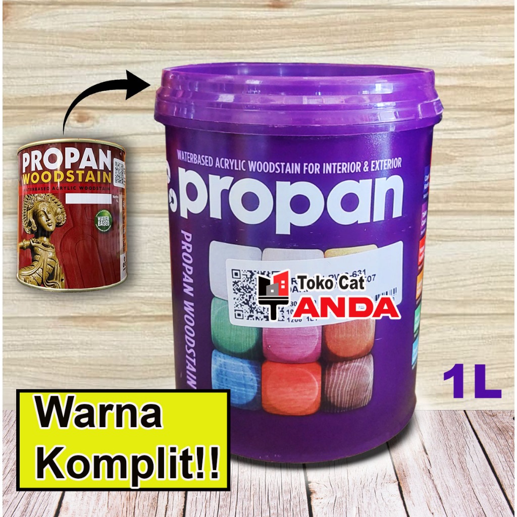 Politur Air Propan PWS - warna komplit - Cat Plitur air Propan PWS