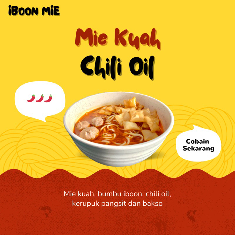 

Mie Kuah Chili Oil by iBoon Mie