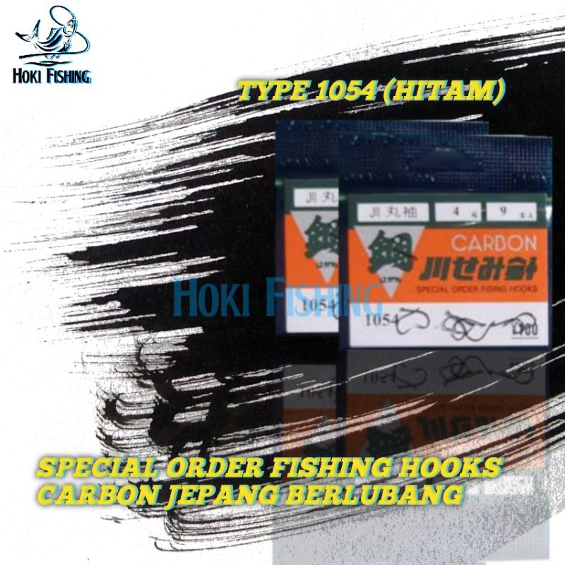 MATA KAIL PANCING CARBON JEPANG 1054 (Hitam) 0,5-12