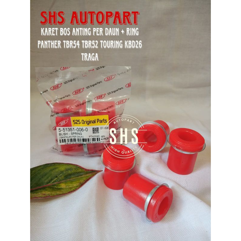 KARET BOS BUSHING ANTING PER DAUN + RING - PANTHER TBR54 TBR52 TOURING
