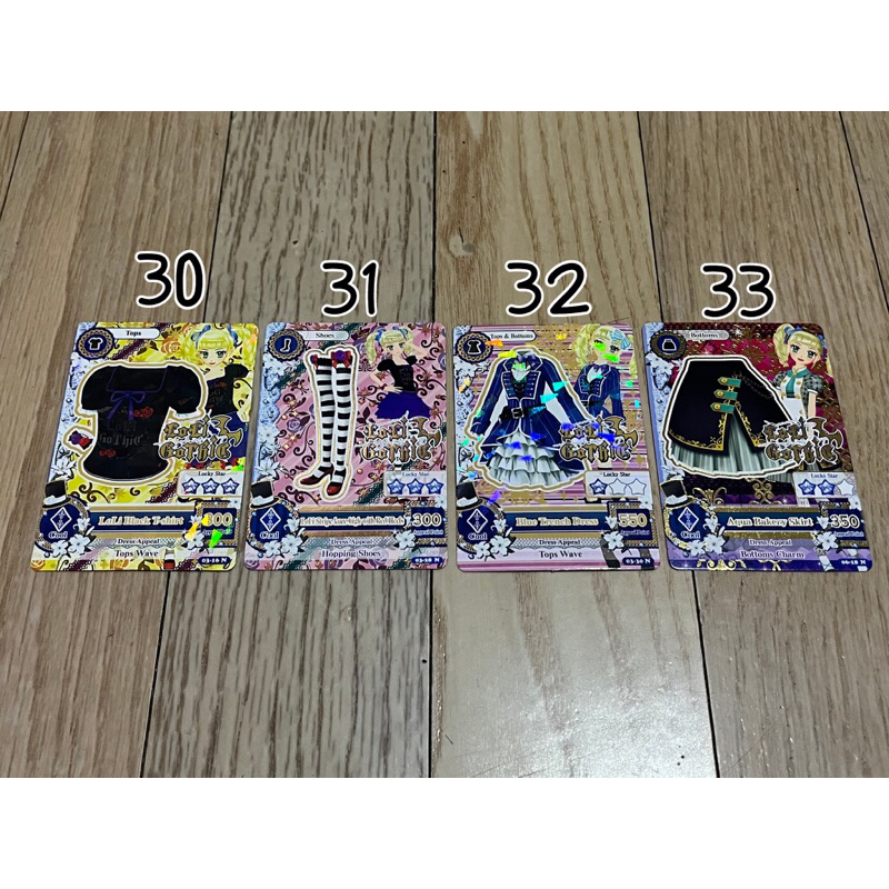 ORIGINAL AIKATSU CARD LoLi GoThiC EDITION