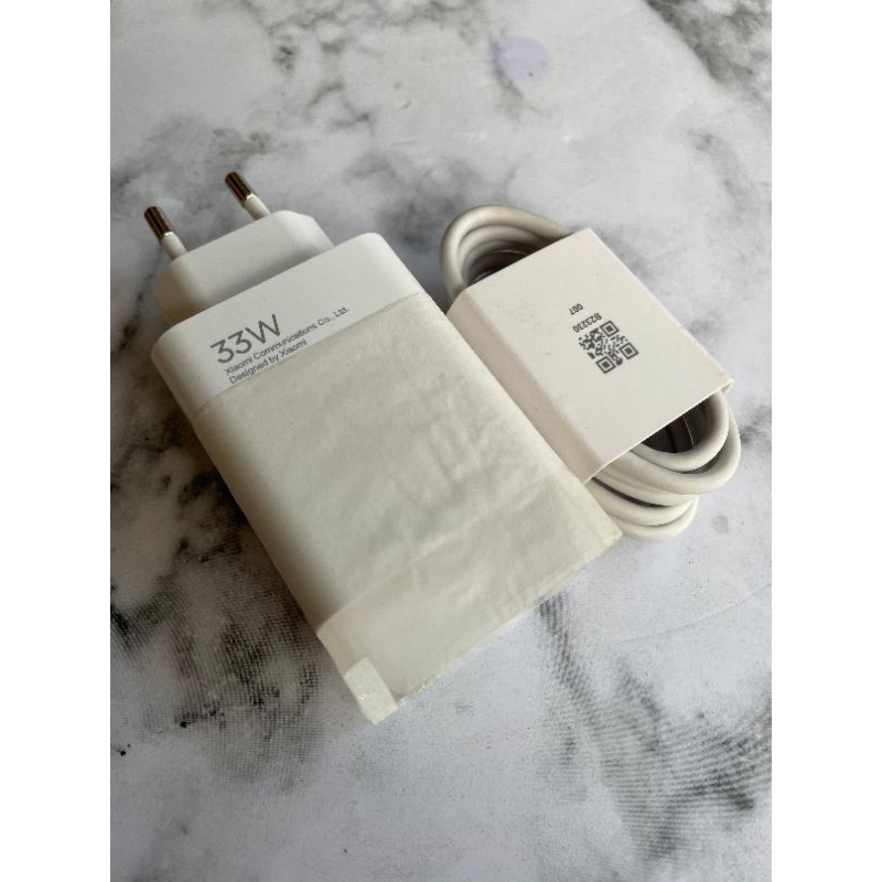 CHARGER CAS XIAOMI ORIGINAL TURBO FAST 3A 33 WATT BAWAAN REDMI NOTE 9 PRO, NOTE 10/PRO NOTE 10S, NOT
