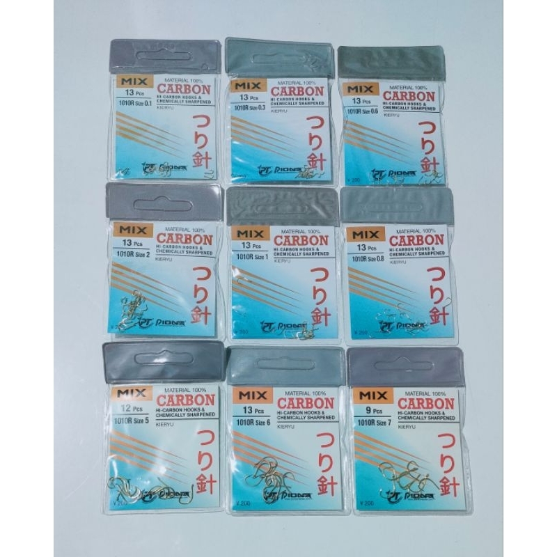 MATA KAIL MIX CARBON KUNING 1010R (KIERYU)