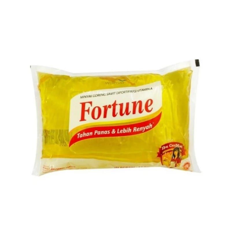 

Minyak Goreng Fortune 1L pouch/bantal