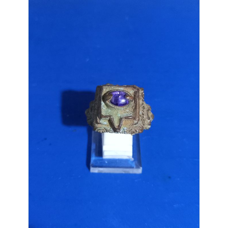 Cincin Majapahit Batu Kecubung Kuno