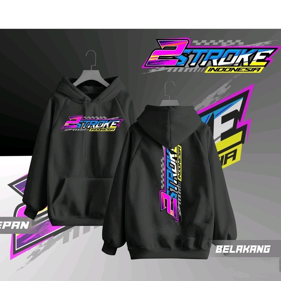 Hodie Harajuku Urban Style 2Stroke Bigsize Jumbo XL 2XL 3XL 4XL 5XL 6XL Hodie Urban Style 2Stroke Ov