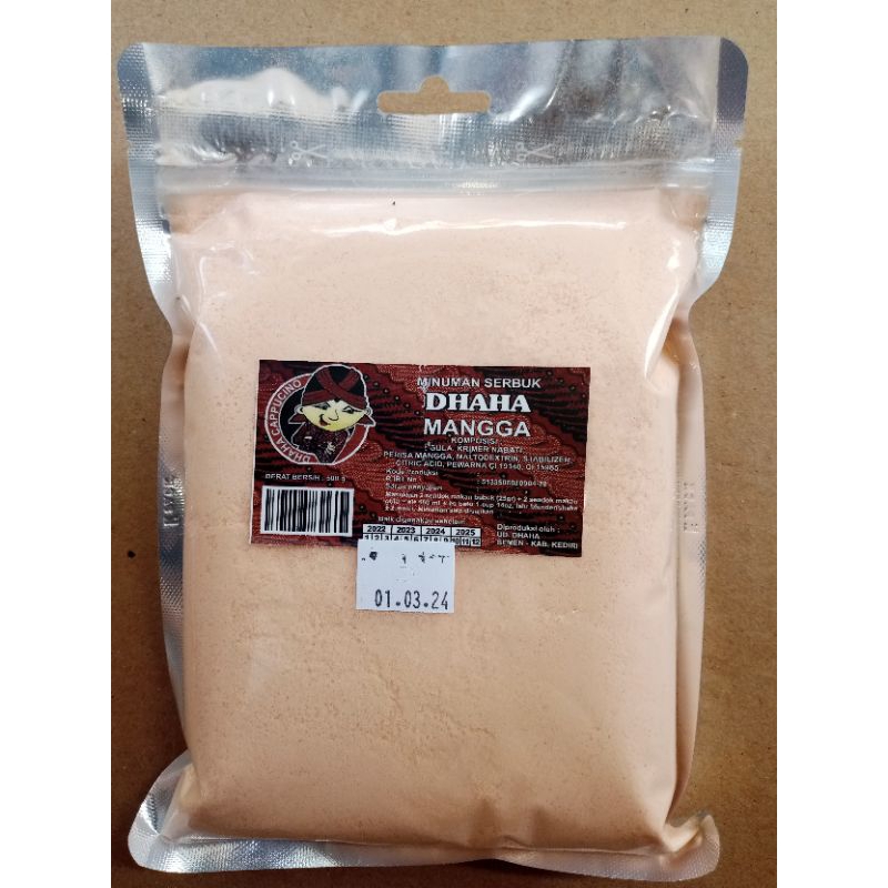 

Serbuk minuman Mangga 500gram