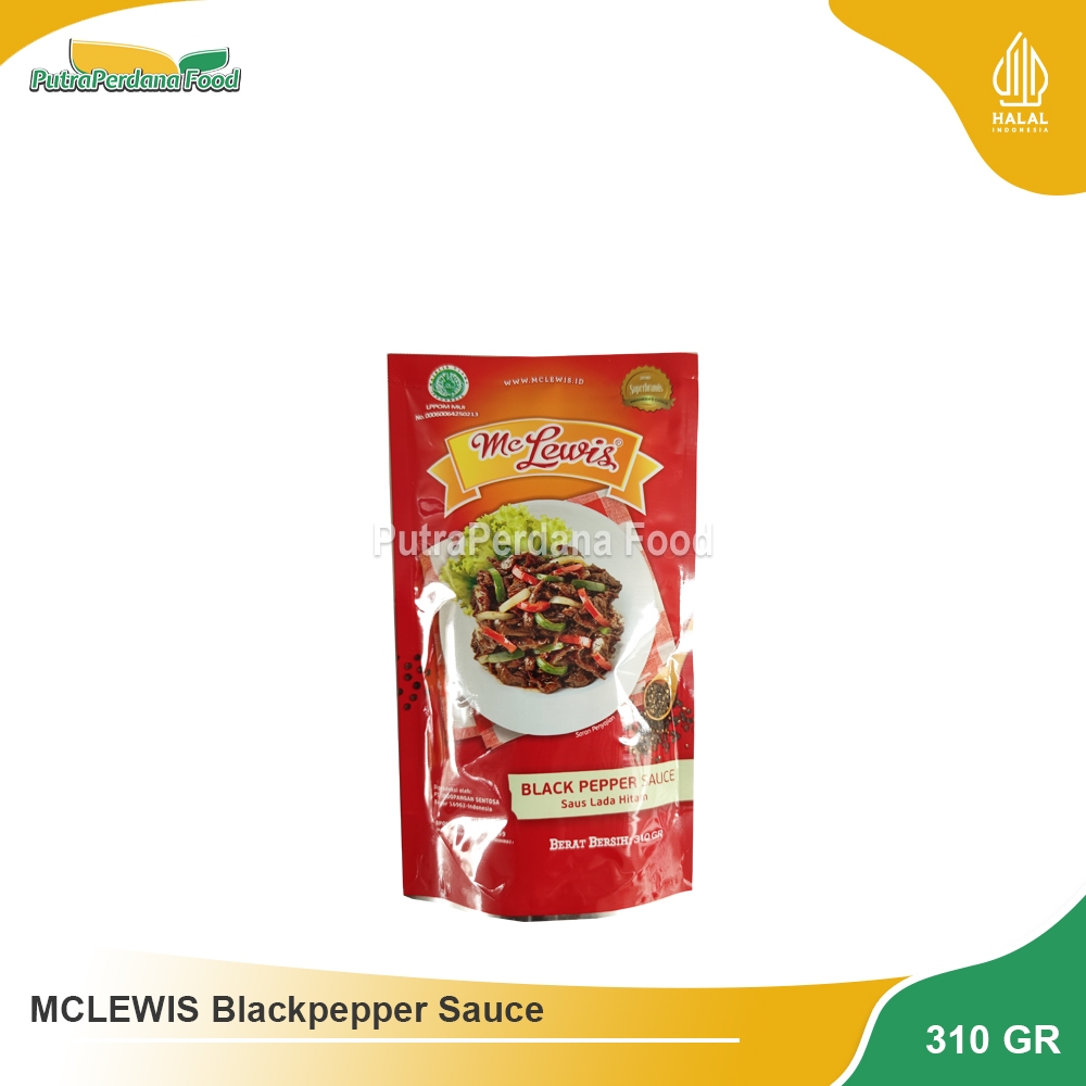 

MCLEWIS Blackpepper Sauce 310gr