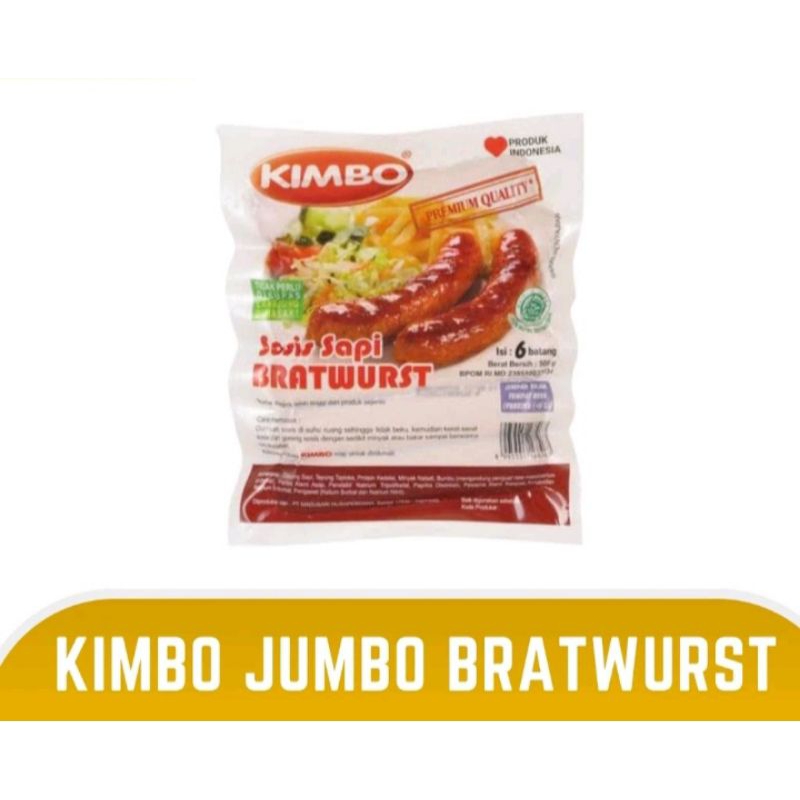 

Kimbo sosis mini bratwurst keju