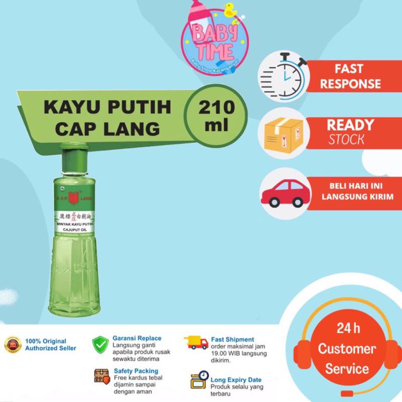 Minyak Kayu Putih Caplang 210ml