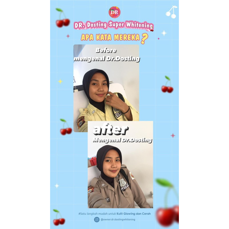 CREAM BIBIT DR DOSTING SUPER WHITENING ( BAHAN RACIKAN AMPUH MEMUTIHKAN / BAHAN RACIKAN NO 1