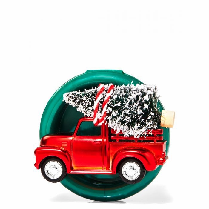 BBW CAR FRAGRANCE HOLDER HOLIDAY TRUCK VISOR CLIP