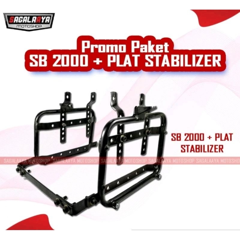 side bracket sb2000 bracket box samping sb 2000 lokal stabilizer givi e22 e23 e21 kappa k21 k22