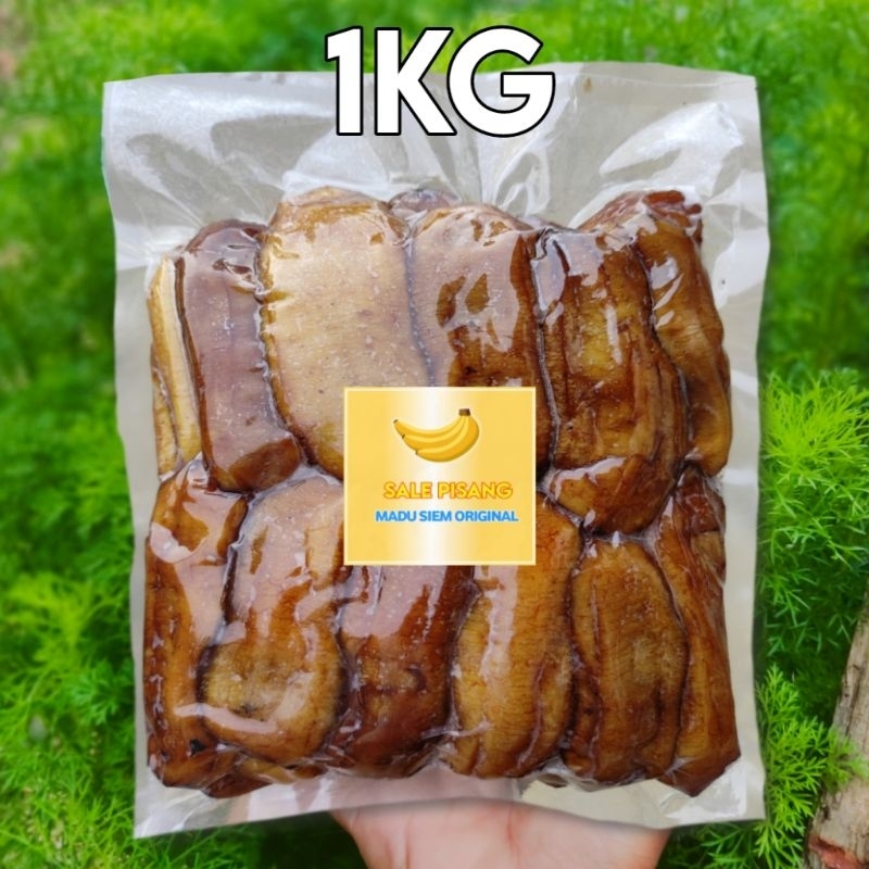 (COD) Sale pisang basah 1kg termurah Kemasan Vaccum - selai pisang Camilan sale Kiloan Murah Pisang 