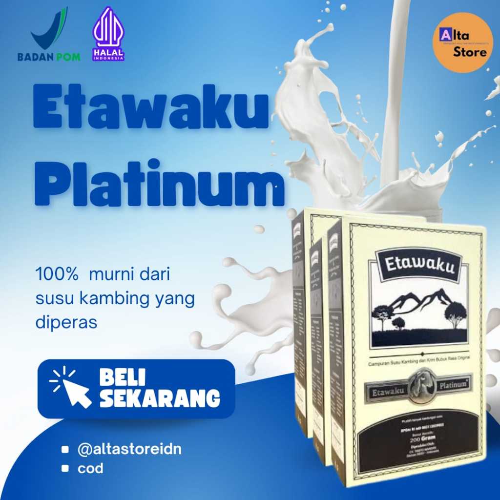 

Susu Etawaku Platinum - 3 Box - Kupang