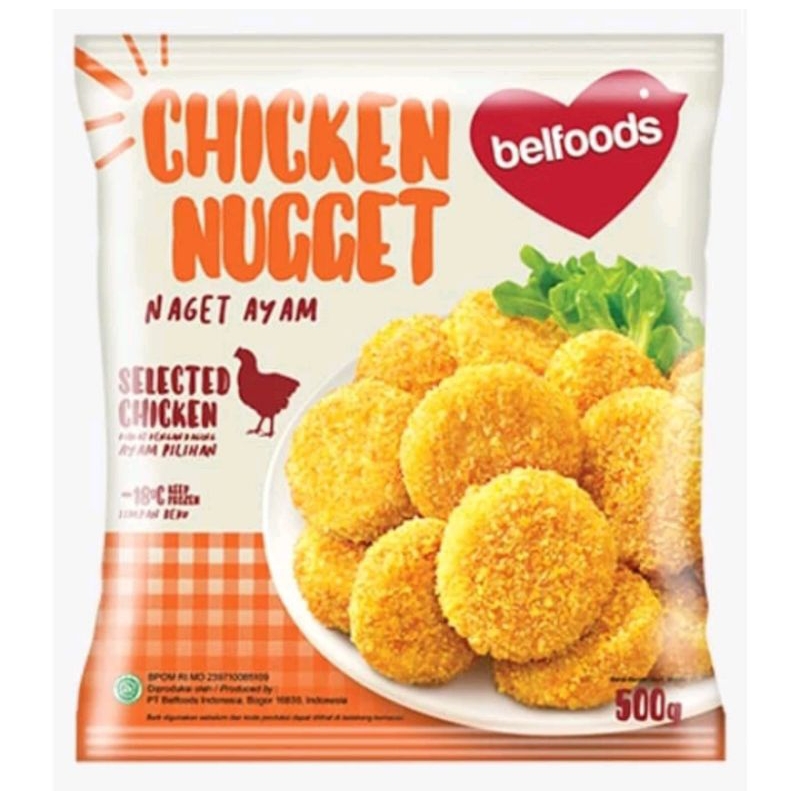 

Belfoods Chiken Nuget 500gr