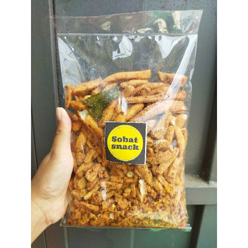 

basreng stik pedas jeruk purut& basreng asin jeruk purut 250gr