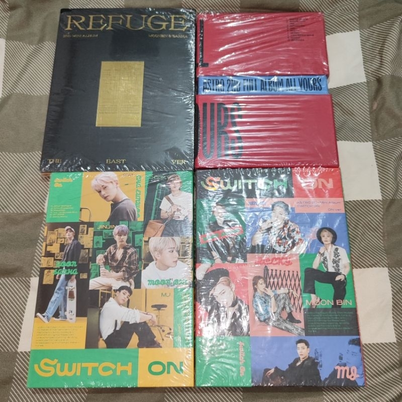 Album Astro All Yours Switch On Refuge Moonbin Sanha