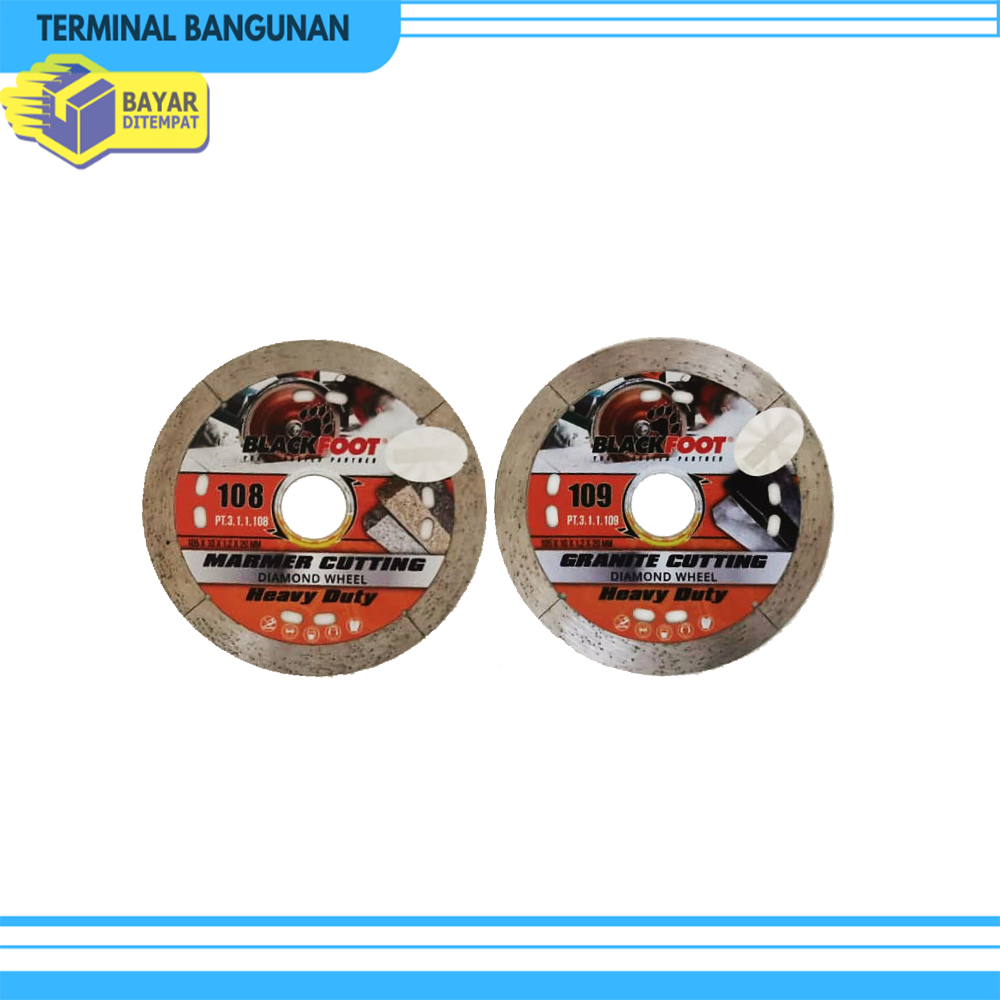 Mata Gerinda Potong Granit Blackfoot Marmer Diamond Wheel 4 Inch