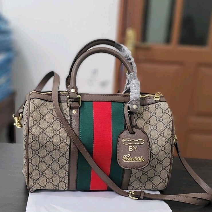 TAS WANITA SPEEDY GUCCII LEATHER HANDBAG SLINGBAG