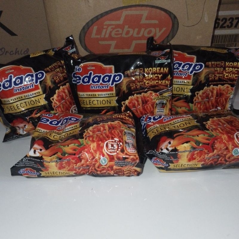 

mie sedap goreng 3varian 1paket 5pcs