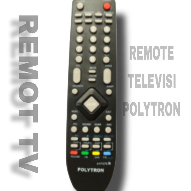 Remot TV LCD LED Polytron 81F579 / 81F579M01- Remote Televisi Politron