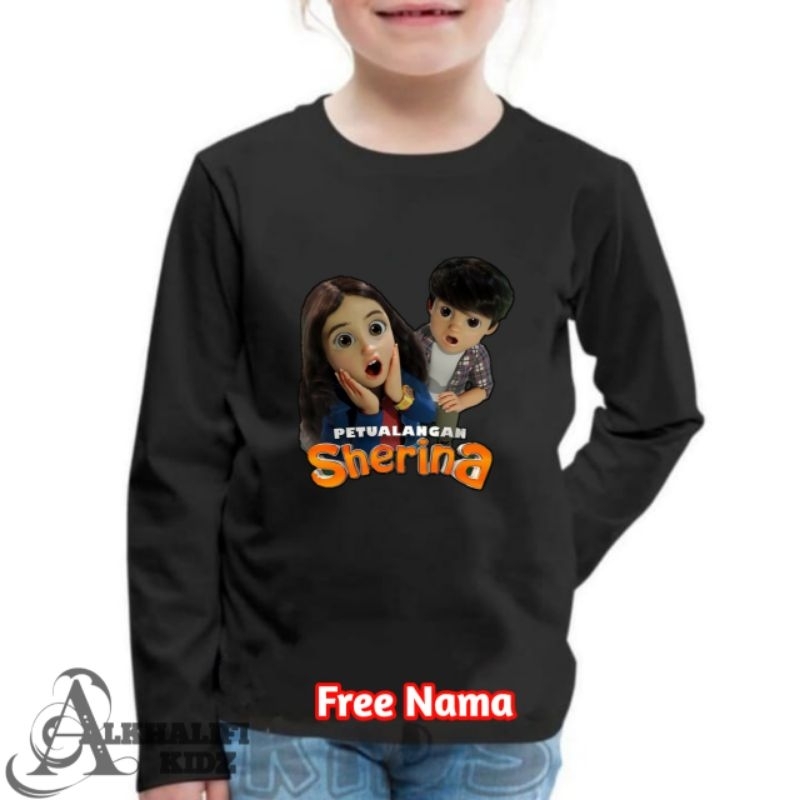 Kaos Lengan Panjang Anak Petualangan Sherina 2 Movie